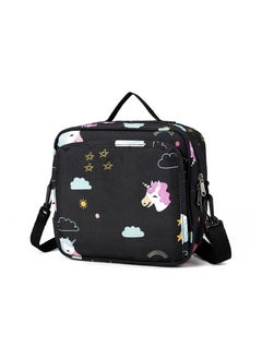 اشتري Baby diaper storage bag portable diaper bag large diaper bag one shoulder mummy bag diaper bag. في الامارات