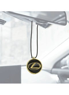 اشتري LEXUS Logo Car Emblem Car Mirror Hanging Pendant Metal Mini Car Decoration Chain With LEXUS Logo 1 Pcs في السعودية