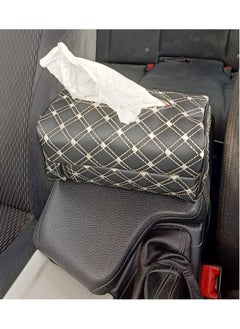 Buy Assafco Car Leather Tissue Holder winne embroidery in Egypt