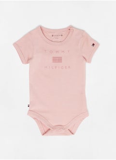 Buy Baby Girls Logo Bodysuit in UAE