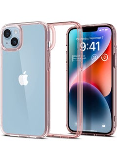 Buy Ultra Hybrid iPhone 14 Plus Case Cover - Rose Crystal in UAE