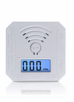 Buy Carbon Monoxide Detector, CO Gas Monitor Alarm Detector Sensor with LED Digital Display and Sound Warning for Home, Depot, Battery Powered in Saudi Arabia