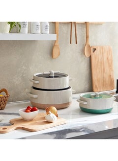 اشتري Atlantic 3-Piece Hot Pot Casserole Set 2.6 L في السعودية