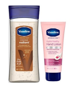 Buy Skin care set oil gel 200ml with religion cream 100ml in Saudi Arabia