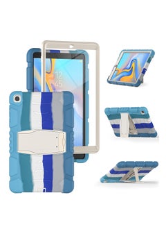 اشتري Gulflink Protective Back Case Cover for SAMSUNG Tab A T510/T515 10.1 inch colourful blue في الامارات