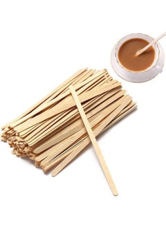 Buy Wooden Coffee Stirring Sticks for Coffee and Tea 70pcs in Egypt