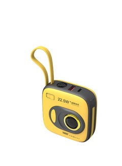اشتري Portable Built in Cable Power Bank 10000mah Yellow في الامارات