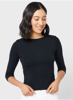 Buy 3/4 Sleeve Top in UAE