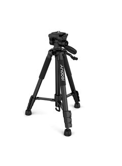 Buy Andoer57.5inchTravelLightweightCameraTripodStand Phone Tripod forDSLR SLR Camcorder PhotographyVideoShooting withCarryBagPhoneClampMax.Load3kg in Saudi Arabia