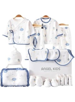 اشتري Newborn Baby Gift Set,18pcs Gift Set for 0-15 Months.Clothes Set Gift for Newborn,Bithday. (66#) في السعودية