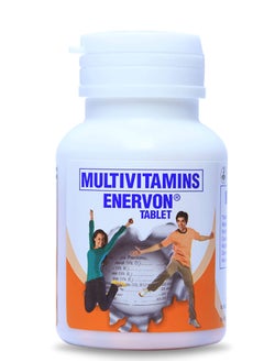 Buy Enervon Multivitamins Food Supplement Tablets 30's in UAE