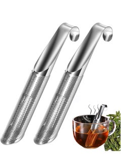 Buy 2 Pack Long Handle Tea Infuser, Stainless Steel Tea Steeper for Loose Leaf Tea, Reusable Tea Diffuser for Loose Tea Single Cup in Saudi Arabia