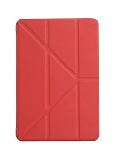 اشتري iPad Case 10.2 inch Protective Trifold Flip Case Cover for iPad 7 8 9 10.2 inches Red في الامارات