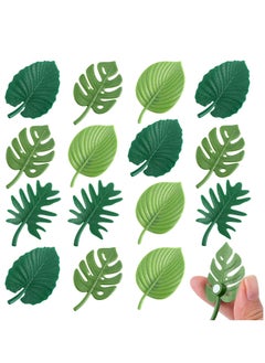 اشتري Monstera Plant Fridge Magnets 16 Pieces Mini Tropical Leaves Refrigerator for Locker Home Office Decor في الامارات