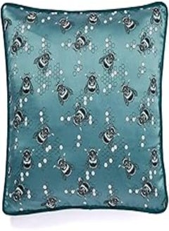 Buy Matalan Bee Jacquard Direct Fill Cushion, 46 cm x 46 cm Size, Teal in Egypt