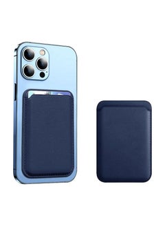 اشتري Magnetic Card Wallet Holder with MagSafe for iPhone 14 Pro Max/14 Plus/14 Pro/14, for iPhone 13 Pro Max/13 Pro/13/13 Mini, for iPhone 12/12 Pro/12 Max/12 Mini,Navy في الامارات