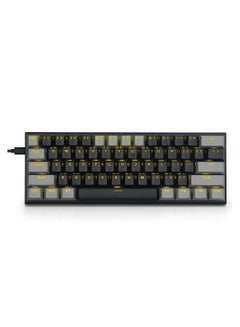 Buy Z-11 Mechanical Gaming Keyboard with Yellow Backlight Blue Switch in Saudi Arabia