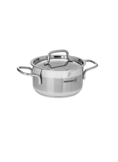 Buy Korkmaz Stainless Steel Deep Pot 18/10 in Saudi Arabia