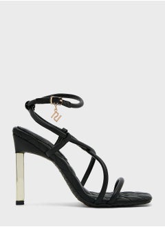 Buy Metal Heel Barely There Sandals in Saudi Arabia