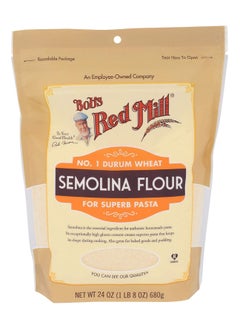 Buy Bobs Red Mill Semolina Pasta Flour, 24 oz in UAE