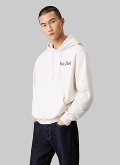 Buy Graphic Drawstring Detailed Hoodie in Saudi Arabia