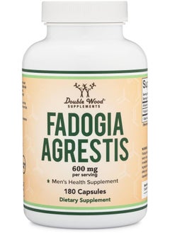 اشتري Fadogia Agrestis 600mg Per Serving (180 Capsules) Powerful Extract to Support Healthy Testosterone Levels and Athletic Performance في الامارات