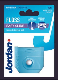 Buy Jordan Dental Floss Easy Slide Fresh 25M in UAE