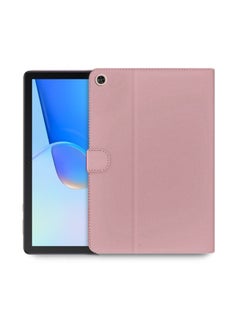 Buy High Quality Leather Smart Flip Case Cover With Magnetic Stand For Huawei MatePad SE 2022 10.4 Inch Rose Gold in Saudi Arabia