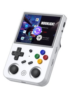 RG353V Retro Handheld Game with Dual OS Android 11 and Linux,RG353V with  64G TF Card Pre-Installed 4452 Games Supports 5G WiFi 4.2 Bluetooth Online