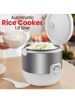 Buy Rice Cooker 1.8 Litter Silver/Grey in UAE