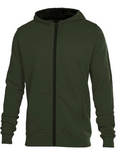 Buy Long Sleeve Casual Solid Basic Hoodie Sweatshirt in Egypt