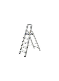 اشتري Aluminum Ladder –2 Steps with Lightweight, Durable, and Multi-Purpose for Home and Professional Use . A type household ladder | 1.2 meter في الامارات