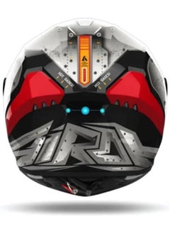 Buy Connor Cnb17 Full-Face Helmet Multi-Coloured in UAE