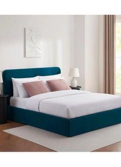 Buy Button Tufted Bed - MZBDN02-BLU-160cm in Egypt