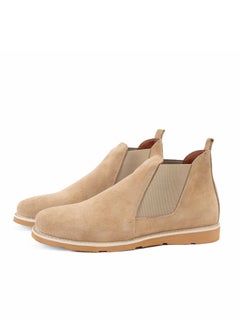 Buy Men's half boot made of suede - Cafe in Egypt