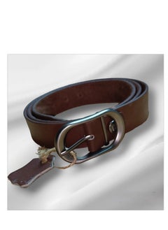 Buy Men's Leather Belt  Elegant Design that Adds a Touch of Elegance to your Look -130CM in Egypt