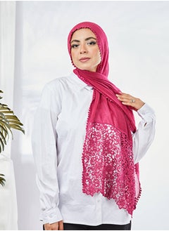 اشتري Cotton Dentelle Fuchsia For Women في مصر