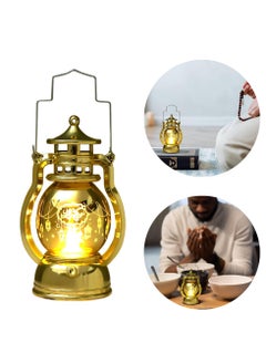 Buy Ramadan Decorative Lantern Small LED Lamp Ramadan Decoration, Eid Mubarak Lantern Moon Star Decoration, Vintage Ramadan Table Lamp Decoration Hanging Ramadan Light for Muslim Festival Decorative in UAE