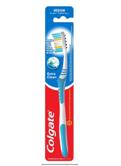 Buy Colgate Extra Clean ToothbrUSh Medium Multicolor in UAE