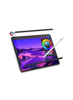 Buy Like Paper Screen Protector for iPad Pro 12.9 Inch (2022/ 2021/ 2020/ 2018), Magnetic Removable Screen Protector for iPad Pro 12.9 6th/5th/4th/3rd Generation Matte Film Anti Glare for Drawing Reusable in UAE