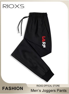 اشتري Joggers Pants For Men Athletic Workout Jogger Sweatpants Men's Drawstring Trouser Tapered Pant With Pockets For Training Running Exercising في الامارات