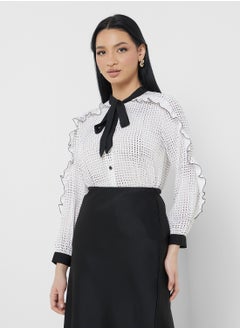 اشتري Polka Print Shirt في الامارات