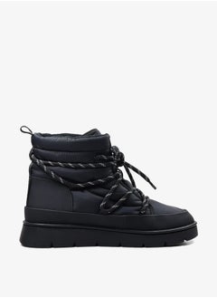 Buy Women's Lace-Up High Shaft Boots in UAE