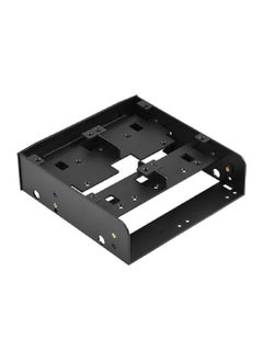 اشتري 5.25 to 3.5/2.5 Floppy-drive Bay Bracket, 2.5" / 3.5" HDD/SSD to 5.25" Drive Bay Computer Mounting Bracket Adapter for Desktop في السعودية