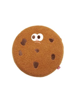 Buy M M Miaoyan's new seat cushion memory foam cartoon biscuit pattern seat cushion is not tired after sitting for a long time memory foam rebound cushion non-slip thickened chair cushion (brown) in Saudi Arabia