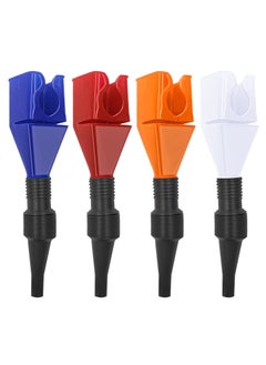 Buy 12 Pcs Universal Flexible Draining Oil Snap Plastic Funnel, All Purpose Automotive Funnels, Automotive Flex Funnel, Spill-Free, Hand-Free For Automotive Oil And Household Uses in UAE