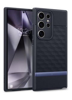 Buy Caseology Parallax for Samsung Galaxy S24 Ultra, [Military Grade Drop Protection] S24 Ultra Case Ergonomic 3D Hexa Cube Designed Case for Samsung Galaxy S24 Ultra - Navy Violet in Egypt