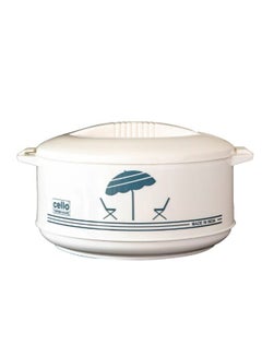 Buy Chef Deluxe Size 1.5 Liter Chef Deluxe Hot-Pot Insulated Casserole Food Warmer/Cooler, White in Saudi Arabia