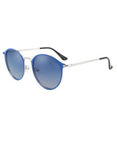 Buy Classic Round Sunglasses for Women 100% UV Blocking Metal Frame Sunnies in UAE