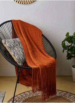 Buy Knitted Blanket 130X200Cm in UAE